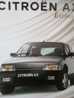 Citroen AX Exclusive September 1992
