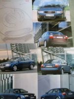 Audi A4 2.0 FSI Typ8E Pressemappe Juli 2002