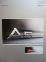 Audi A5 Coupé +S5 März 2007 Pressemappe