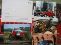 Jeep Cherokee Pressemappe (KJ) +fotos