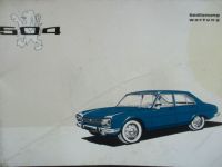 Peugeot 504 bedienung wartung 12/1972