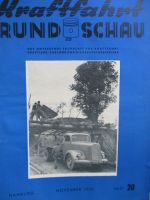 Kraftfahrt Rundschau November 1950