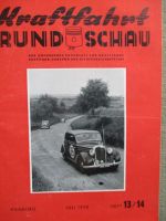 Kraftfahrt Rundschau Juli 1950