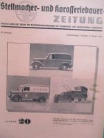 Stellmacher- und Karosseriebauer Zeitung 20/1940
