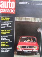 auto parade Herbst/Winter 1969