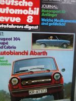 deutsche automobil revue 8/1973