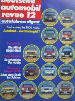 deutsche automobil revue 12/1971