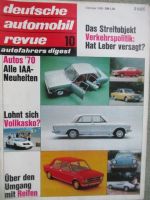 deutsche automobil revue 10/1969