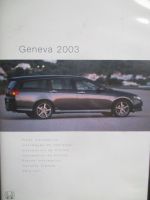 Honda Genf 2003