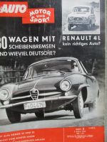 Auto Motor & Sport 8/1962