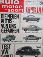 auto motor & sport 20/1965