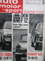 auto motor & sport 5/1965