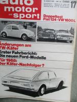 auto motor & sport 17/1967