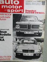 auto motor & sport 18/1967