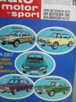 auto motor & sport 19/1967