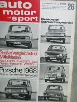 auto motor & sport 26/1967