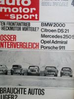 auto motor & sport 4/1967