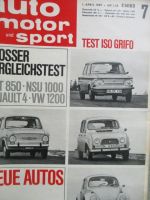 auto motor & sport 7/1967