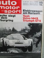 auto motor & sport 12/1967