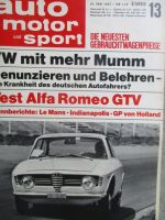 auto motor & sport 13/1967