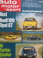 auto motor & sport 8/1969