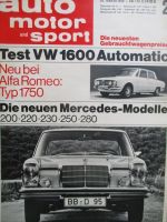 auto motor & sport 2/1968
