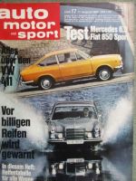 auto motor & sport 17/1968
