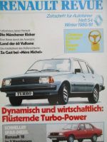 Renault Revue Winter 1980/81