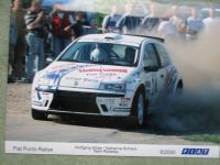 Fiat Punto Rallye Pressefoto 18x24cm
