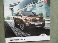 Kia Sorento Katalog Modelljahr 2016