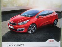 Kia pro_ceed Kataog Modelljahr 2016