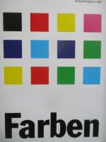 Porsche Farben Katalog August 1995