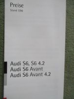 Audi S6 +4.2 +Avant 1/1996