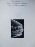 BMW 3er Sonderausstattung Touring und Cabrio E30 März 1993