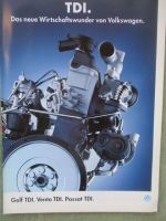VW Golf III TDI Vento +Passat Januar 1994