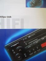 Toyota Philips Car-Hifi Prospekt Juni 1996