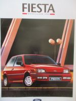 Ford Fiesta Modelljahr 1992