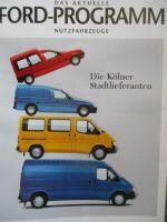 Ford Programm Nutzfahrzeuge April 1992