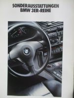 BMW 3er Reihe Sonderausstattungen E36 September 1991