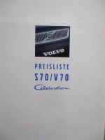 Volvo S70 V70 Celebration September 1997