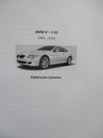 TEC-Verlag BMW 6er Reihe E63 elektrische Anlage