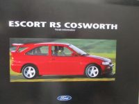 Ford Escort RS Cosworth Vorab-Information April 1992