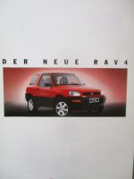 Toyota RAV4 Prospekt Juni 1994 SXA10/11/15/16