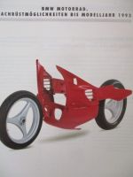 BMW Motorrad Nachrsütmöglichkeiten bis Modelljahr 1993