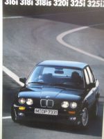 BMW 316i 318i is 320i 325i iX E30 September 1989