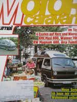 Motor caravan journal 3/1984