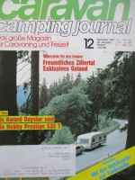 caravan camping journal 12/1984