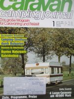 caravan camping journal 1/1985