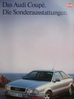 Audi Coupé Typ89 Sonderausstattungen 1/1992