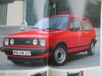 VW Golf (19E) C CL GL GTDi GTI +Carat Juli 1985